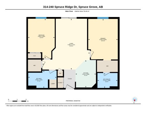 Floor plan - #314 240 Spruce Ridge Rd, Spruce Grove, AB - Other