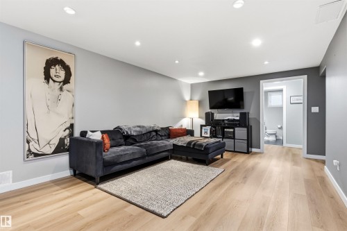 10916 60 Avenue, Edmonton, AB - Indoor Photo Showing Living Room