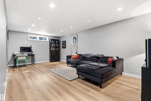 10916 60 Avenue, Edmonton, AB - Indoor Photo Showing Basement