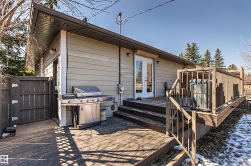 10916 60 Avenue, Edmonton, AB - Outdoor With Deck Patio Veranda With Exterior