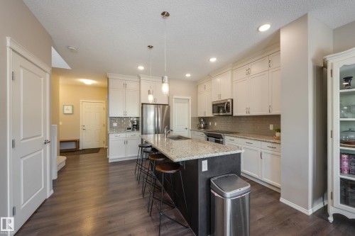 12228 176 Avenue, Edmonton, AB - Indoor Photo Showing Kitchen With Upgraded Kitchen