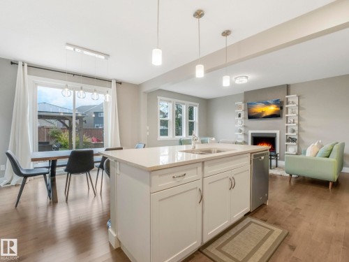 3613 Cherry Link Link, Edmonton, AB - Indoor With Fireplace