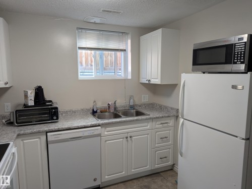 10838 64 Avenue, Edmonton, AB - Indoor Photo Showing Kitchen With Double Sink