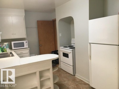 10838 64 Avenue, Edmonton, AB - Indoor Photo Showing Kitchen With Double Sink