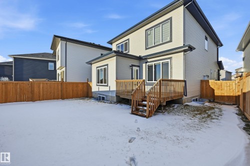 829 Morris Avenue, Leduc, AB - Outdoor With Deck Patio Veranda With Exterior