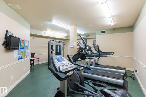 105 10333 112 Street, Edmonton, AB - Indoor Photo Showing Gym Room