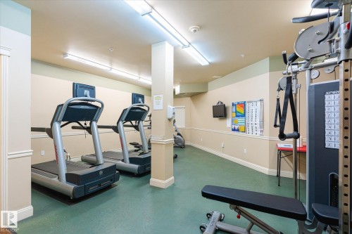 105 10333 112 Street, Edmonton, AB - Indoor Photo Showing Gym Room