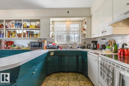 4641 116 Avenue, Edmonton, AB - Indoor Photo Showing Kitchen With Double Sink