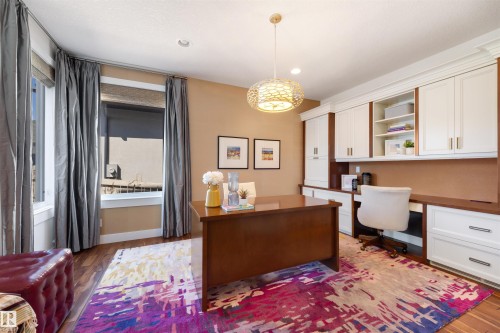 2464 Cameron Ravine Drive, Edmonton, AB - Indoor Photo Showing Office