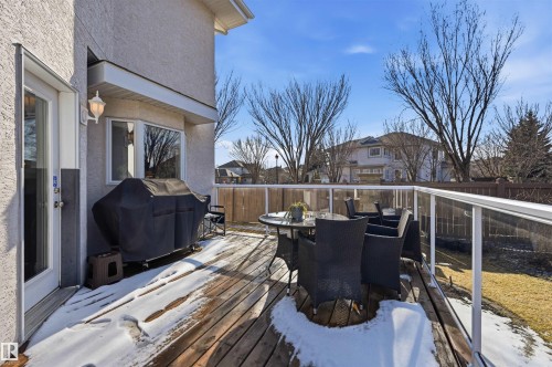1198 Hollands Way, Edmonton, AB - Outdoor With Deck Patio Veranda With Exterior