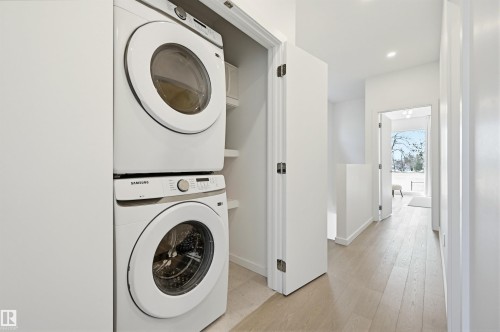 8518 79 Avenue, Edmonton, AB - Indoor Photo Showing Laundry Room
