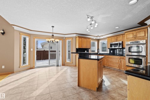15907 91 Street, Edmonton, AB - Indoor Photo Showing Kitchen With Double Sink