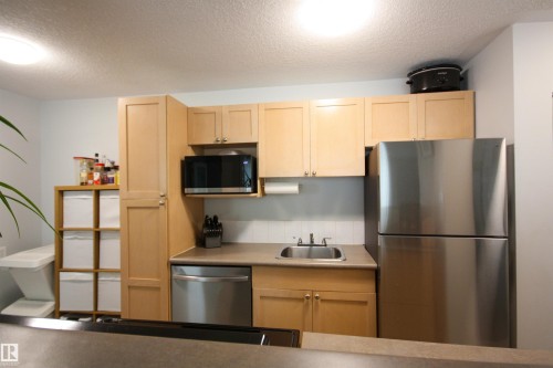 1 11008 124 Street, Edmonton, AB - Indoor Photo Showing Kitchen