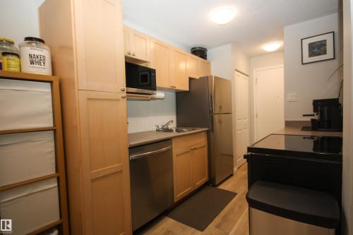 1 11008 124 Street, Edmonton, AB - Indoor Photo Showing Kitchen