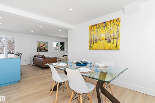 9448 76 Street, Edmonton, AB - Indoor Photo Showing Dining Room
