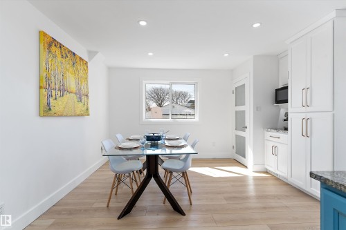 9448 76 Street, Edmonton, AB - Indoor Photo Showing Dining Room