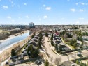 Bordered by a green space behind the property, and the ravine across the road...perfectly located for peace and privacy. - 7 Oakbay Point(E), St. Albert, AB  - Outdoor With View 