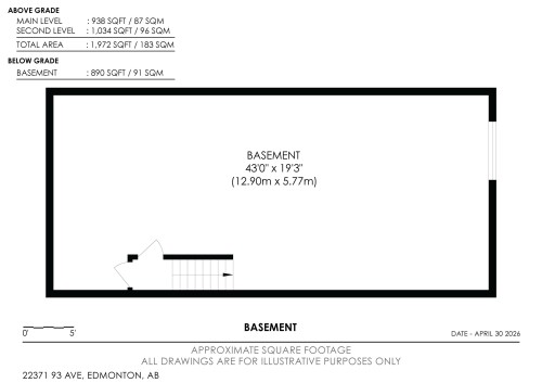 Floor plan - 22371 93 Avenue, Edmonton, AB - Other