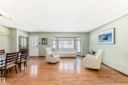 10927 146 Street, Edmonton, AB - Indoor Photo Showing Living Room