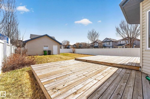 4989 Thibault Way, Edmonton, AB - Outdoor With Deck Patio Veranda With Exterior