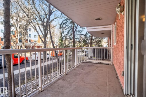 113 10153 117 Street, Edmonton, AB - Outdoor With Deck Patio Veranda With Exterior