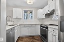 113 10153 117 Street, Edmonton, AB  - Indoor Photo Showing Kitchen With Stainless Steel Kitchen With Upgraded Kitchen 
