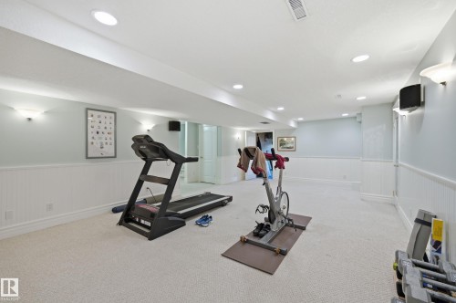 6 Cormack Crescent, Edmonton, AB - Indoor Photo Showing Gym Room