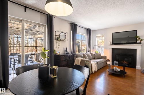 1-30 Levasseur Road, St. Albert, AB - Indoor With Fireplace