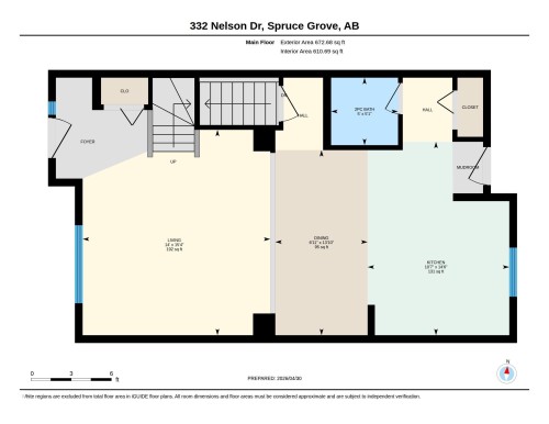 Floor plan - 332 Nelson Drive, Spruce Grove, AB - Other