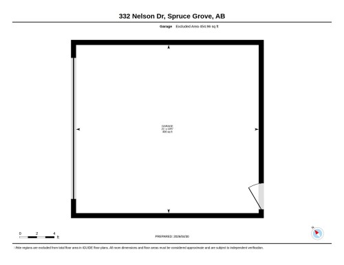 Floor plan - 332 Nelson Drive, Spruce Grove, AB - Other