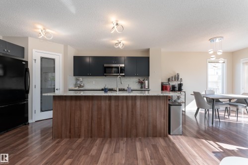 Updated cabinets, walk-in pantry - 1019 177 Street, Edmonton, AB - Indoor Photo Showing Kitchen With Upgraded Kitchen