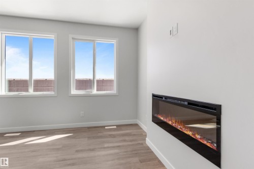 287 Paterson Link Link, Edmonton, AB - Indoor With Fireplace