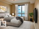 **VIRTUALLY STAGED** - 609 10142 111 Street, Edmonton, AB  - Indoor Photo Showing Bedroom 