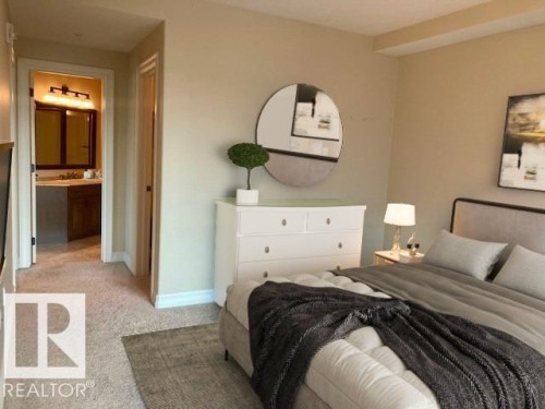**VIRTUALLY STAGED** - 609 10142 111 Street, Edmonton, AB - Indoor Photo Showing Bedroom