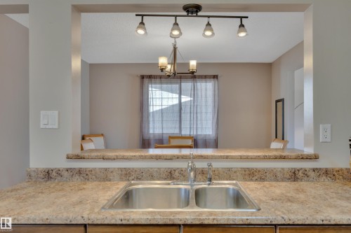 7414 183A Street, Edmonton, AB - Indoor Photo Showing Kitchen With Double Sink
