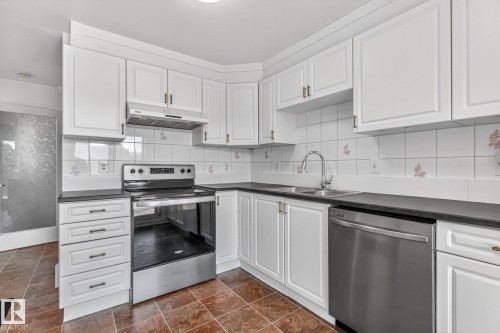 18625 66 Avenue, Edmonton, AB - Indoor Photo Showing Kitchen With Stainless Steel Kitchen