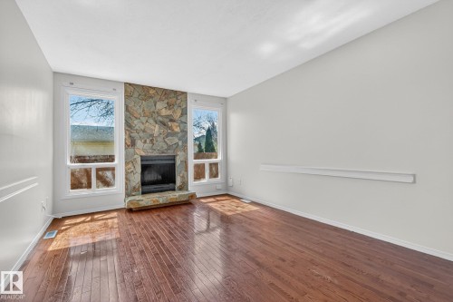 18625 66 Avenue, Edmonton, AB - Indoor Photo Showing Other Room With Fireplace