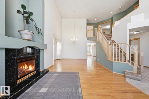 10331 156 Avenue, Edmonton, AB - Indoor With Fireplace