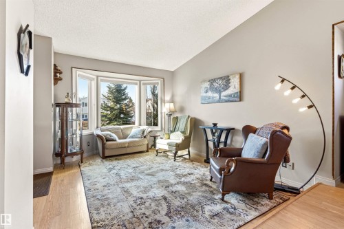 18216 98A Avenue, Edmonton, AB - Indoor Photo Showing Living Room