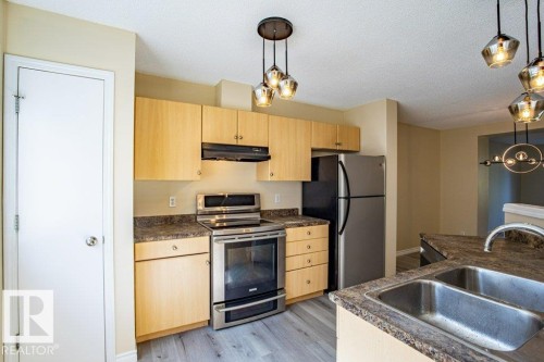 41 8304 11 Avenue, Edmonton, AB - Indoor Photo Showing Kitchen With Double Sink