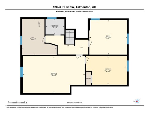 Floor plan - 12823 81 Street, Edmonton, AB - Other