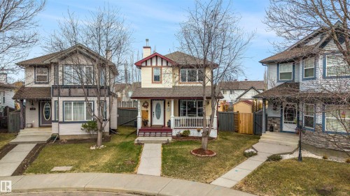 5432 203 Street, Edmonton, AB - Outdoor With Deck Patio Veranda With Facade