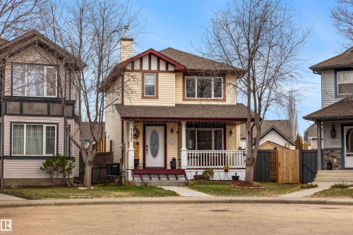 5432 203 Street, Edmonton, AB - Outdoor With Deck Patio Veranda With Facade