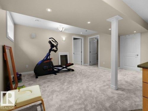 1476 Mcmillian Way, Edmonton, AB - Indoor Photo Showing Gym Room