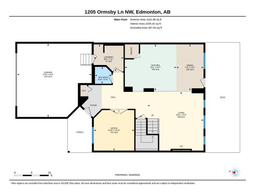 Floor plan - 1205 Ormsby Lane, Edmonton, AB - Other
