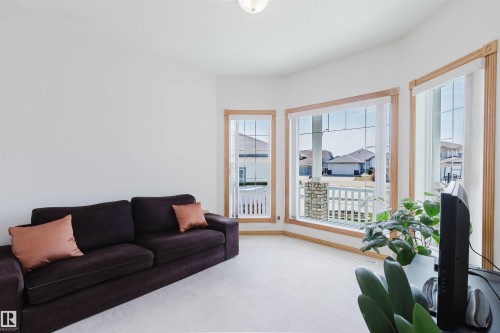 8608 160A Avenue, Edmonton, AB - Indoor Photo Showing Living Room