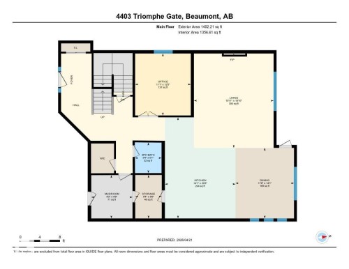 Floor plan - 4403 Triomphe Gate, Beaumont, AB - Other