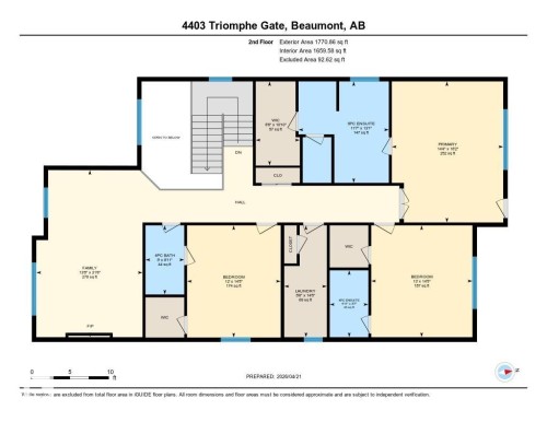 Floor plan - 4403 Triomphe Gate, Beaumont, AB - Other