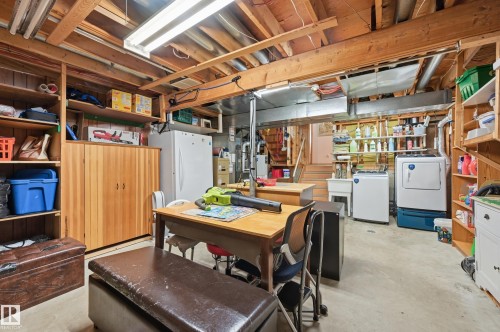8305 157 Avenue, Edmonton, AB - Indoor Photo Showing Basement