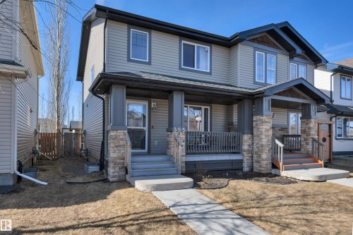 355 Secord Boulevard, Edmonton, AB - Outdoor With Deck Patio Veranda With Facade